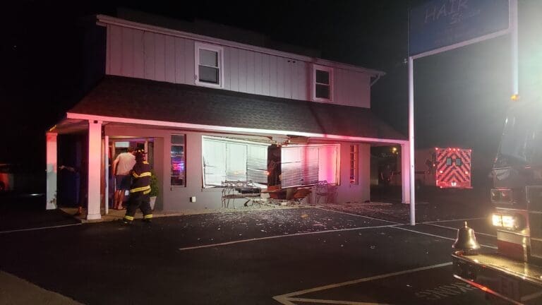 Building marked condemned after Friday night crash